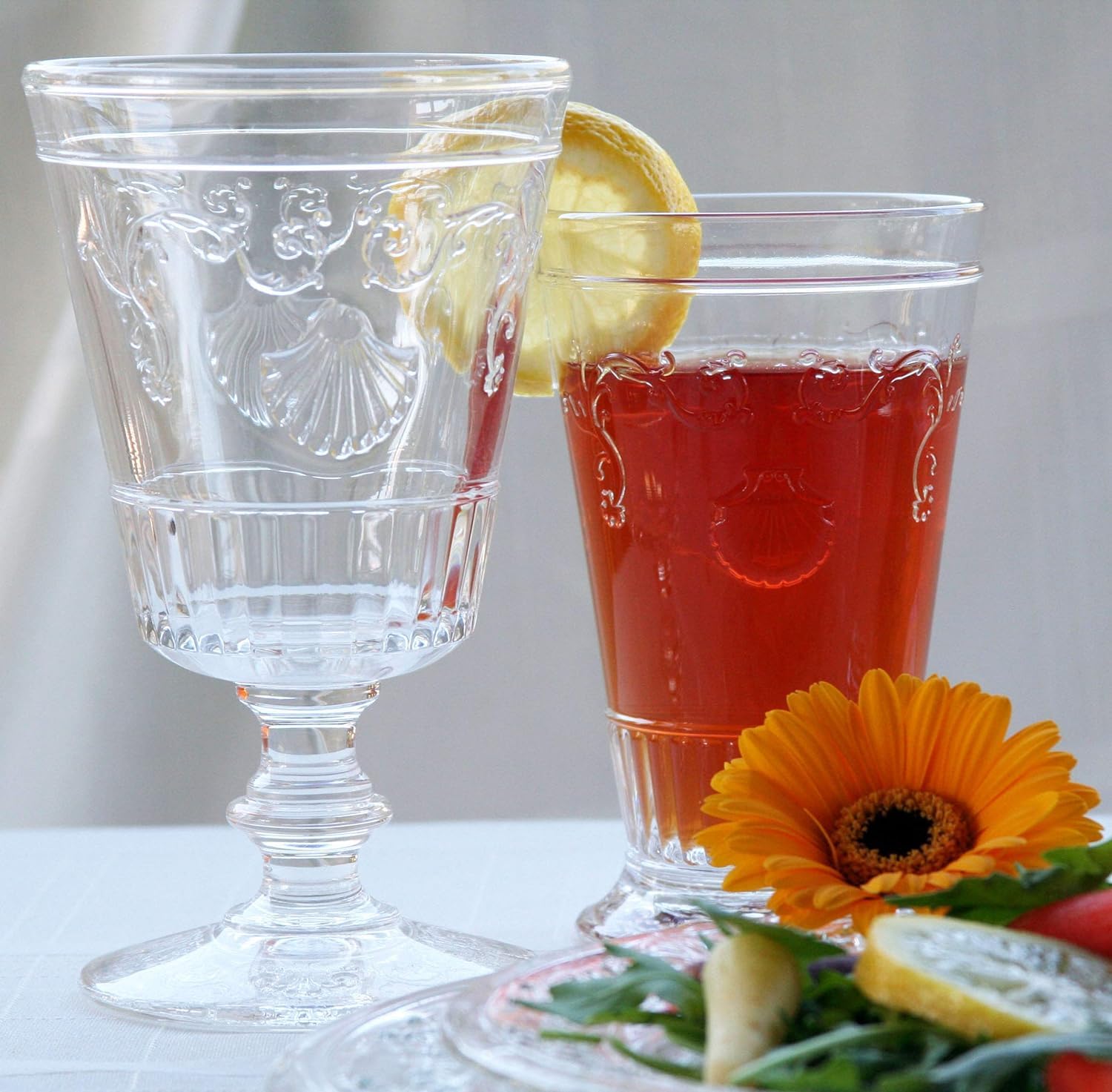 Amazon.com: La Rochere Versailles Glass Set of 6 – Classic French